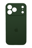 Силіконовий чохол Full Cover для iPhone 17 Pro Max cyprus green Full Camera