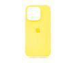 Силіконовий чохол Full Cover для iPhone 14 Pro neon yellow