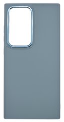 TPU чехол Bonbon Metal Style для Samsung S24 Ultra mist blue