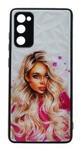 TPU+PC чохол Prisma Ladies для Samsung S20 FE pink Full Camera