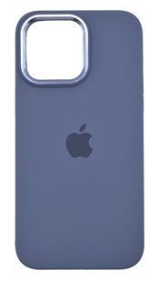 Силіконовий чохол Metal Frame and Buttons для iPhone 14 Pro Max lavander grey