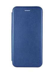 Чехол книжка Original кожа для Motorola Moto G54 blue