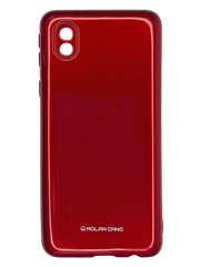 Силіконовий чохол Molan Cano Glossy для Samsung A01 Core marsala