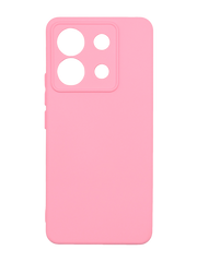 Силиконовый чехол Full Cover для Xiaomi Redmi Note 13 Pro 5G pink Full Camera без logo