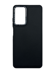 Силиконовый чехол Leather Case Classic для Xiaomi Redmi Note 12 Pro 4G black