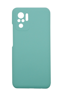 Силіконовий чохол Fibra для Xiaomi Redmi Note 10/10S mint Full Camera