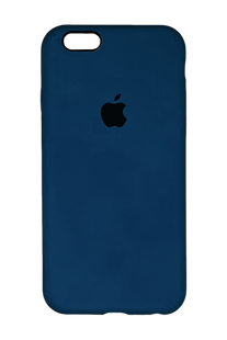 Силиконовый чехол Full Cover для iPhone 6+ blue cobalt