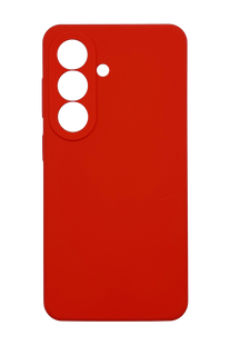 Силиконовый чехол WAVE Full Cover для Samsung S26 red Full Camera