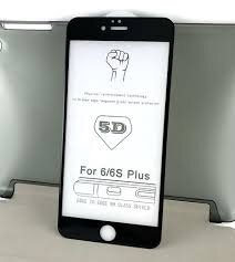 Захисне 5D скло Full Glue для iPhone 6+ black SP