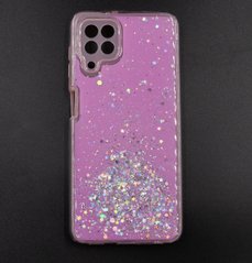 Накладка Wave Brilliant Case (TPU) для Samsung A22/M32 pink