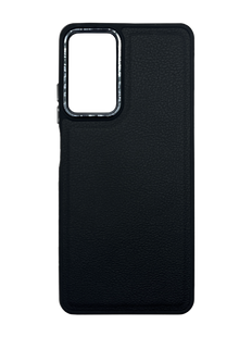 Силіконовий чохол Leather Case Classic для Xiaomi Redmi Note 12 Pro 4G black