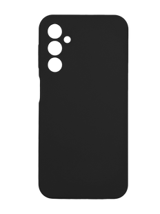 Силиконовый чехол Softy для Samsung A25 black Full Camera с микрофиброй
