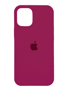 Силіконовий чохол Full Cover для iPhone 12 mini rose red