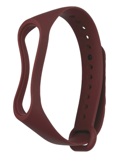 Ремінець Silicone Xiaomi MI Band 7 marsala