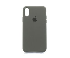 Силіконовий чохол Full Cover для iPhone X/XS cocoa