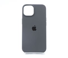 Силіконовий чохол Full Cover для iPhone 14 dark grey