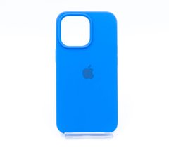 Силіконовий чохол Full Cover для iPhone 13 Pro capri blue