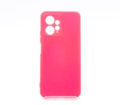 Силіконовий чохол Full Cover для Xiaomi Redmi Note 12 4G barbie pink Full Camera без logo