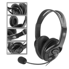 Навушники для ПК KARLER KR-GM705 (Стандарт) black