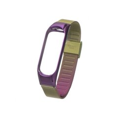 Ремінець Milanese Loop Xiaomi Mi Band 5/6 gradient violet/green