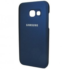 Силиконовый чехол Matte Soft Cover для Samsung A500 blue