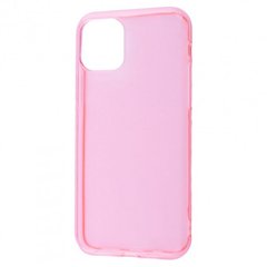 Силіконовий чохол Molan Cano Glossy для iPhone 11 Pro transparent pink
