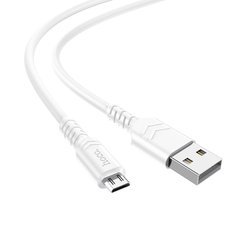 USB кабель Hoco X62 Micro 2.4A 1m white