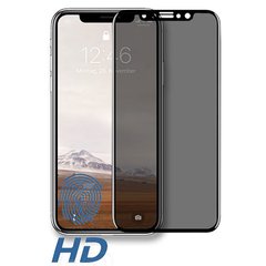 Защитное 3D Privacy стекло Full Glue для iPhone XR black SP