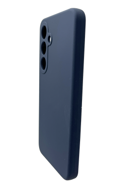 Силиконовый чехол Fibra для Samsung S25 midnight blue Full Camera