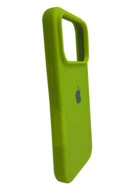 Силіконовий чохол Full Cover для iPhone 17 Pro lime green