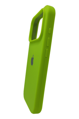 Силіконовий чохол Full Cover для iPhone 17 Pro lime green