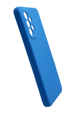 Силіконовий чохол Full Cover для Samsung A33 5G navy blue Full Camera без logo