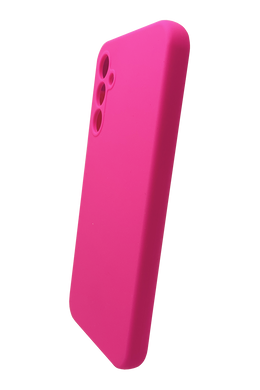 Силіконовий чохол Full Cover Lakshmi для Samsung A15 4G/5G barbie pink (AAA) Full Camera без logo