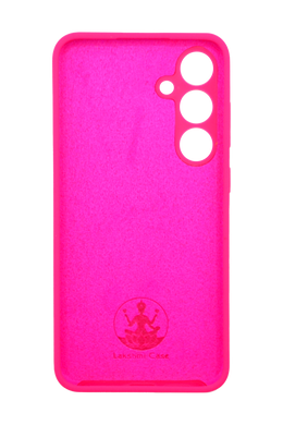 Силіконовий чохол Full Cover Lakshmi для Samsung S24+ barbie pink (AAA) Full Camera без logo
