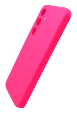 Силіконовий чохол Full Cover Lakshmi для Samsung S24+ barbie pink (AAA) Full Camera без logo