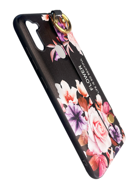 Силиконовый чехол Flower Rope для Samsung A11 black