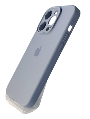 Силіконовий чохол Full Cover для iPhone 14 Pro charcoal grey Full Camera