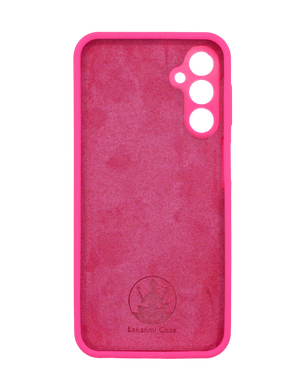 Силіконовий чохол Full Cover для Samsung A25 5G barbie pink (AAA) Full Camera без logo