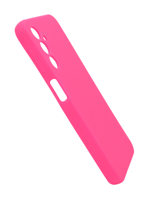 Силиконовый чехол Full Cover для Samsung A25 5G barbie pink (AAA) Full Camera без logo