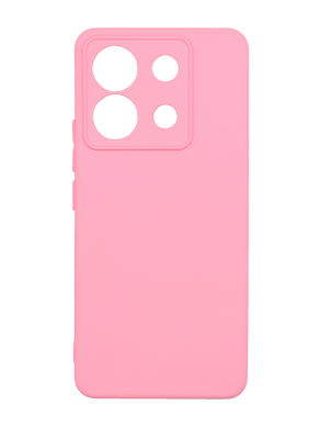 Силиконовый чехол Full Cover для Xiaomi Redmi Note 13 Pro 5G pink Full Camera без logo