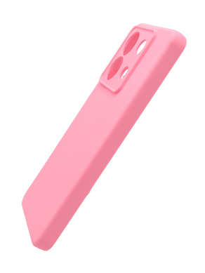 Силиконовый чехол Full Cover для Xiaomi Redmi Note 13 Pro 5G pink Full Camera без logo