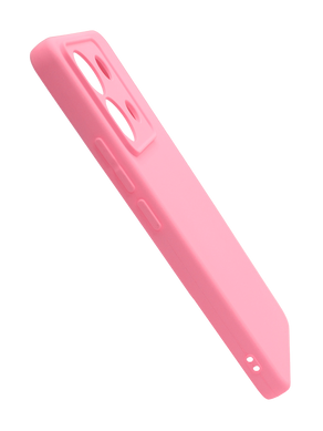 Силиконовый чехол Full Cover для Xiaomi Redmi Note 13 Pro 5G pink Full Camera без logo