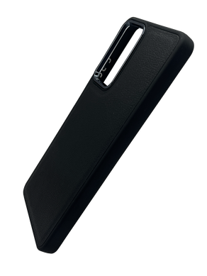 Силиконовый чехол Leather Case Classic для Xiaomi Redmi Note 12 Pro 4G black