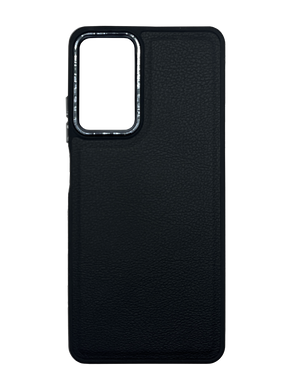 Силиконовый чехол Leather Case Classic для Xiaomi Redmi Note 12 Pro 4G black