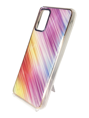 Силиконовый чехол Rainbow для Samsung A03s orange