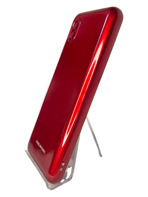 Силіконовий чохол Molan Cano Glossy для Samsung A01 Core marsala