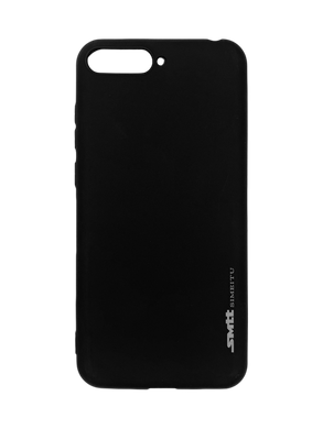 Силіконовий чохол SMTT для Huawei Y6-2018 black