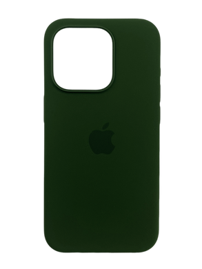 Силиконовый чехол with MagSafe для iPhone 12 Pro Max cyprus green 1:1 Smart animation