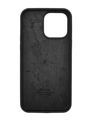 Силіконовий чохол Full Cover для iPhone 14 Pro Max black