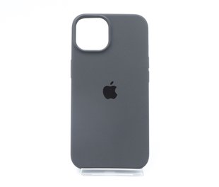 Силіконовий чохол Full Cover для iPhone 14 dark grey